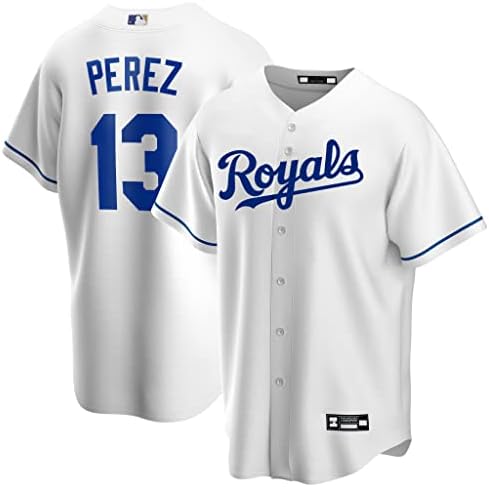 Salvador Perez: KC Royals’ White Home Jersey