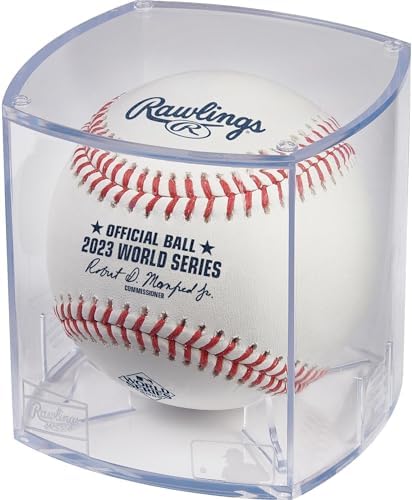 2023 MLB World Series Baseball: Official Logo, Unsigned