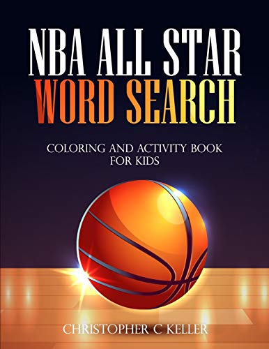 Colorful NBA All Star Activity Book for Kids!