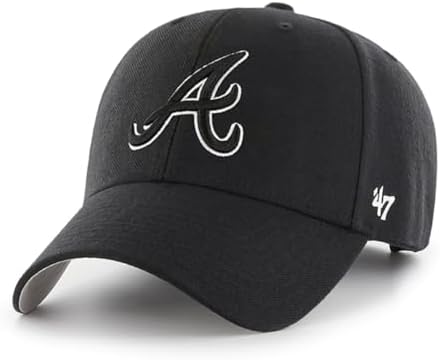 ’47 MLB Black White MVP Hat