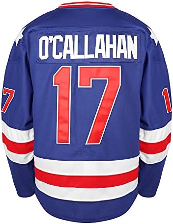 1980 Olympic Team Hockey Jack O'Callahan 21 Mike Eruzione Jim Craig Miracle On Ice Hockey Jersey