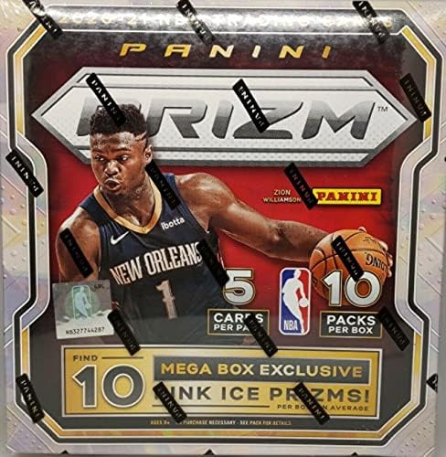 2020-21 Panini Prizm NBA Basketball Mega Box