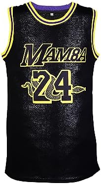 KBBYT Basketball Sports Fan Jersey for Men : 90s Outfit Shirt Clothes for Men,Sports Jersey 24#