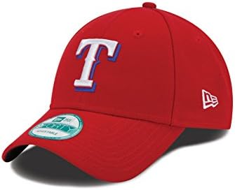 New Era MLB Texas Rangers Alt The League 9FORTY Adjustable Cap, One Size, Scarlet