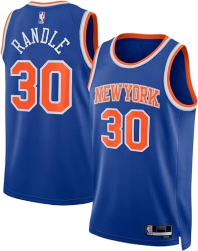 Julius Randle New York Knicks NBA Kids Youth 8-20 Blue Icon Edition Swingman Jersey