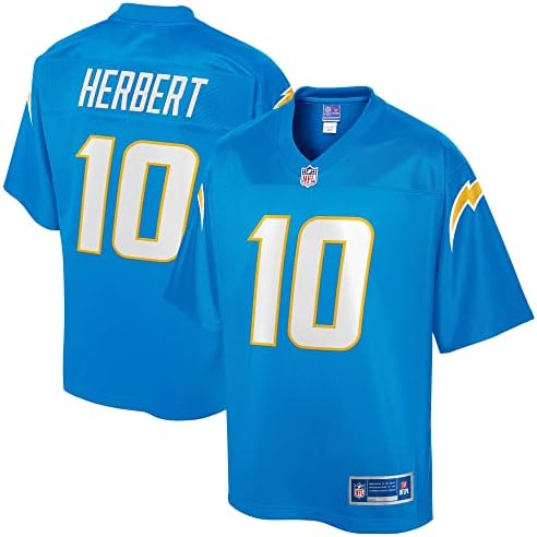 NFL PRO LINE Men's Justin Herbert Powder Blue Los Angeles Chargers Player Jersey