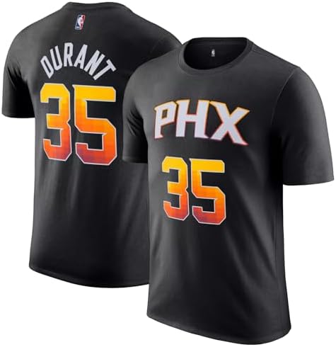 Kevin Durant Phoenix Suns NBA Kids Youth 8-20 Black Statement Edition Performance Jersey T-Shirt