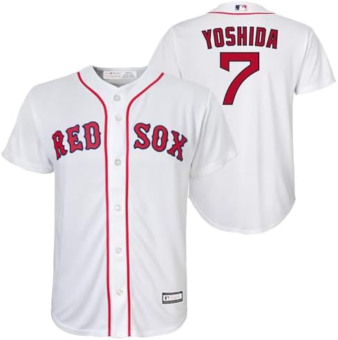 Masataka Yoshida Boston Red Sox MLB Kids Youth 8-20 White Home Player Jersey