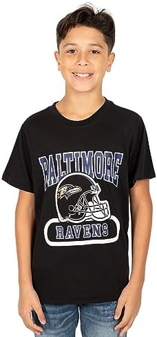 Ultra Game NFL Boys Super Soft Game Day T-Shirt