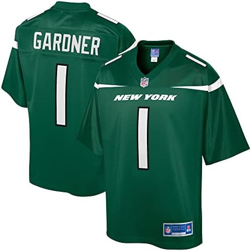 NFL PRO LINE Men's Ahmad Sauce Gardner Gotham Green New York Jets Replica Jersey