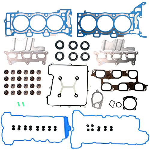 MLS Cylinder Engine Full Head Gasket Set for Chevy Traverse, for GMC Acadia, for Saturn Outlook, for Buick Enclave 3.6L V6 DOHC 24v 2009-2016 OE#HGS3210 HS54661G