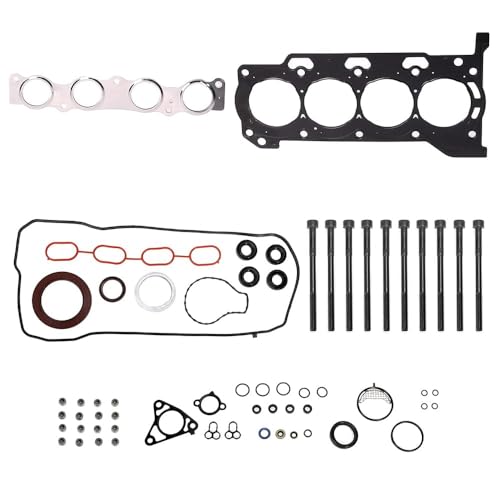 HS26515PT-1 MLS Head Gasket Set with Head Bolts for T-oyot.a Prius 10-13, for T-oyot.a Prius V 12-13, for L-EXUS CT200H 11-13, 1.8L