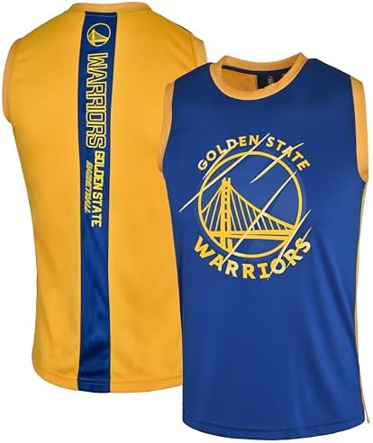 NBA Kids Youth 4-20 Primary Logo Alley-OOP Shooter Performance Jersey Tank