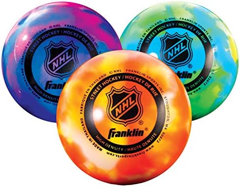 Bounce-Free Street Hockey Balls: Youth to Adult Sizes