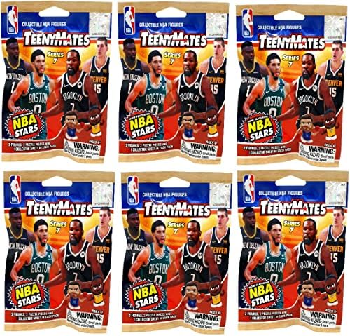 Unleash the Party with Teenymates: NBA Series 7 Basketball Figures!