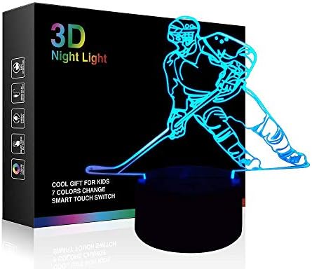 Hockey Fan’s Dream: 3D Lamp!