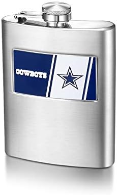 Dallas Cowboys 8oz Hip Flask: Stylish Stainless Steel!