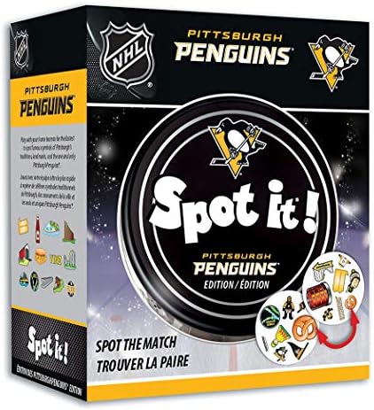 Pittsburgh Penguins Spot It: Fun Game for All!