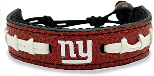 Show off your team spirit with our NFL Leather Football Bracelet!
