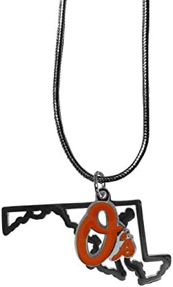 Baltimore Orioles Necklace: Stylish State Charm!