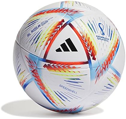 2022 FIFA World Cup Al Rihla Soccer Ball: Unisex, Adidas
