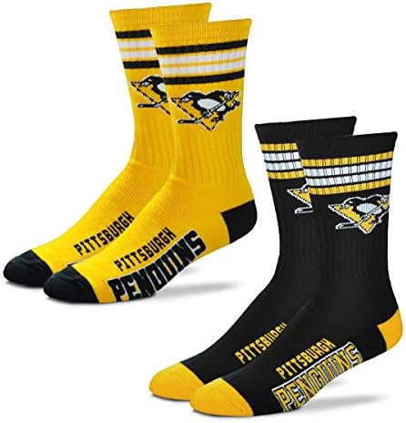 NHL 4-Stripe Socks: Large & Medium