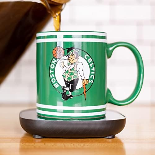 Stay Warm and Stylish with NBA Boston Celtics Mug Warmer!