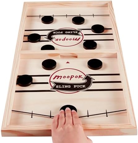 Interactive Family Game: Fast Sling Puck