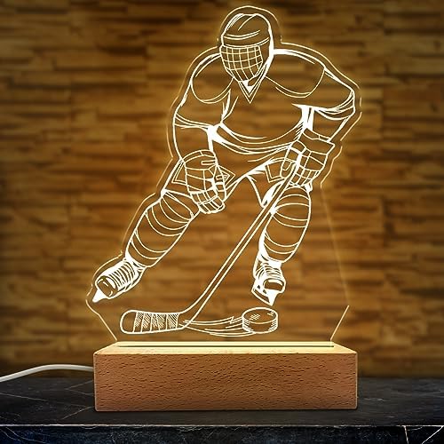 SANDJEST Hockey Night Light: Perfect Gift!
