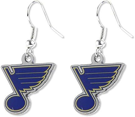 St. Louis Blues Logo Earrings: Stylish Danglers!