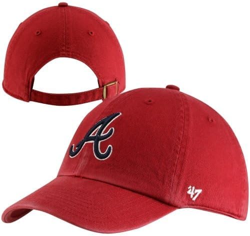 MLB Atlanta Braves Men’s Clean Up Cap: Red and Ready!