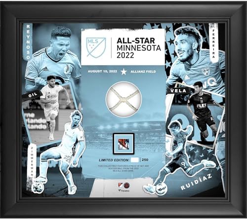 Limited Edition 2022 MLS All-Star Game Framed Collage – Own a Piece of Soccer History!