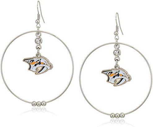 Bold NHL Hoop Earrings for All!