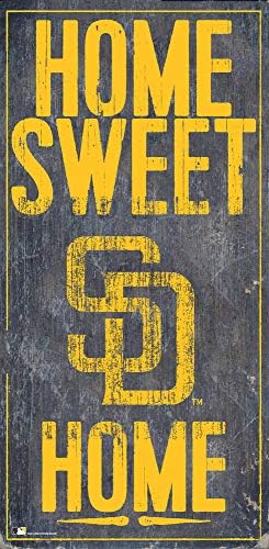 San Diego Padres Home Sweet Home Sign: Perfect Team Color Decor!