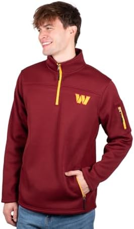 Stylish Men’s Quarter-Zip Fleece Sweatshirt: Ultimate Comfort!