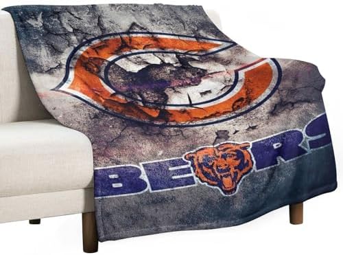 Chicago Bears Throw Blanket: Perfect for Sports Fans!