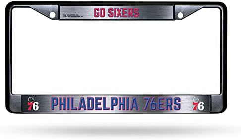 Show Your 76ers Pride with Premium License Plate Frame!