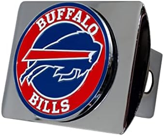 Buffalo Bills 3D Logo Chrome Hitch Cover – Perfect Gift for Die Hard Fans!