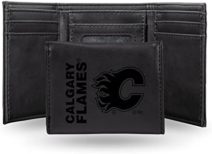Calgary Flames Vegan Leather Wallet: Stylish Team Pride!