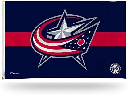 Show Your Team Spirit with NHL Rico Industries Banner Flag! (Columbus Blue Jackets)