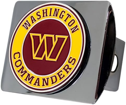 Show Your Team Pride with Washington Commanders Hitch Cover!