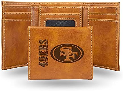 NFL 49ers Trifold Wallet: Stylish Vegan Leather!