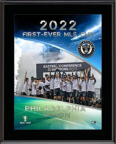 Philadelphia Union 10.5'' x 13'' 2021 First-Ever MLS Cup Sublimated Plaque - Soccer Plaques and Collages