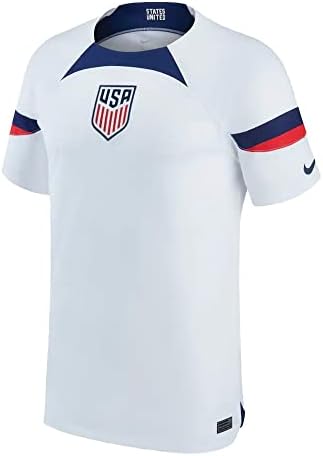 2022-2023 USA United States Home Football Soccer T-Shirt Jersey White