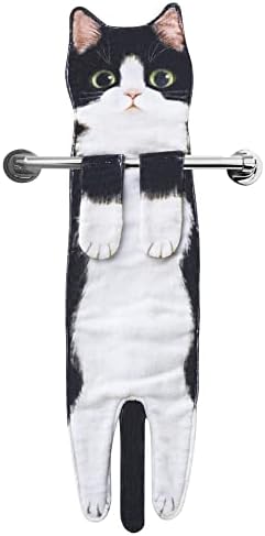 Adorable Cat Funny Hand Towels: Perfect Gift for Cat Lovers!
