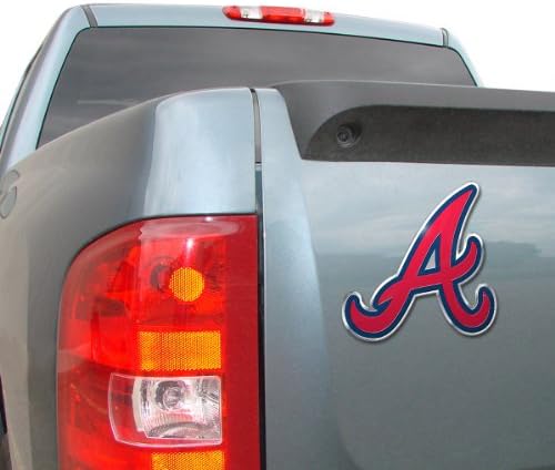 MLB - Atlanta Braves Heavy Duty Aluminum Color Emblem