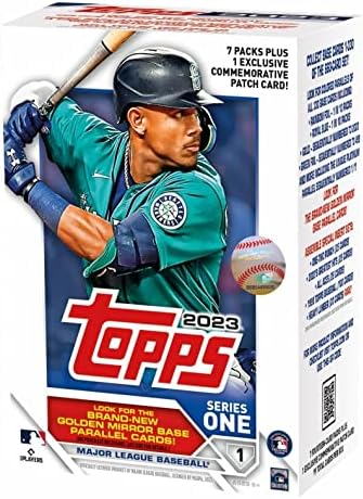 Topps 2023 Series 1 Baseball Value Box - 7 Packs Per Box