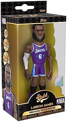 Funko Pop! Gold NBA: Lakers - Lebron James (City) 5