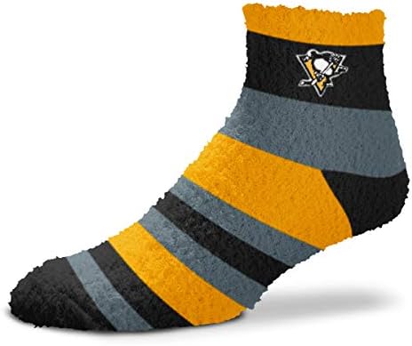 For Bare Feet NHL Rainbow Fuzzy Sleep Soft Socks-1 Size Fits Most