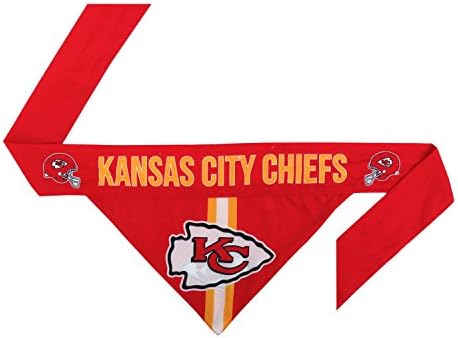 Littlearth NFL Unisex-Adult Reversible Pet Bandana with Team Graphics on Each Side